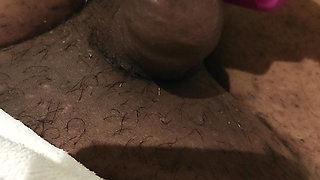 Vibrator on dick