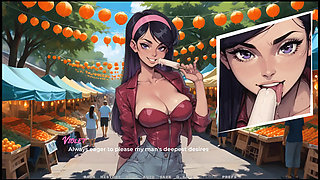 My New Girlfriend  Taboo Hentai Game  Ep.23 Caught Giving a Handjob in the Back Alley!