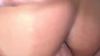 Wife’s Gift FFM Threesome & Double Anal with Her Petite Friend