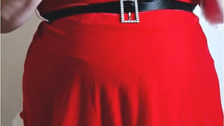 Masturbate to This - Slow Motion of Santas Wifes Big Tits MILF Mature BBW Hairy Pussy Tights Pantyhose Homemade Amateur Asmr