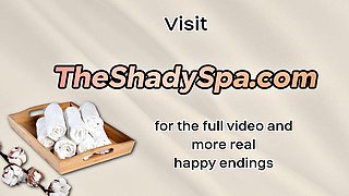 Real newbie masseuse giving head and getting busted