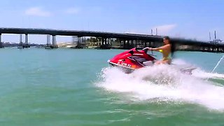 Nasty brunette pornstar with big boobs