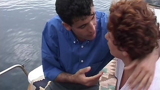 Ahmet and Selma Fuck Outdoors on a Turkish Boat