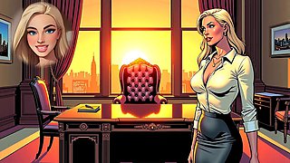 Cyber Longings Hentai ASMR Office Romance