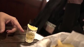 Hot Japanese tart flaming adult scene