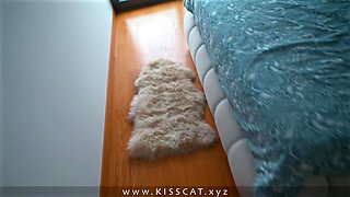 Naughty Step Son Filmed Sex with Step Mom in a Shared Bed for