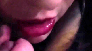 Smoky Lip Service After a Difficult Day