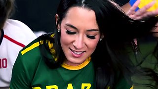 World Cup Orgy Turns Wild as Leanalovings Joins the Party
