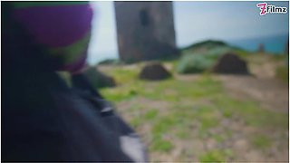 Dreadhead Horny Hippie Girl Gets Anal Fuck Outdoors By Tattooed Dick - Pov With Lily Lu