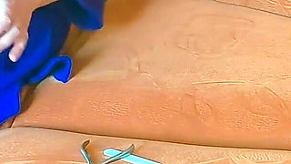 Mom Gets a Pedicure and Doesn't Even Realize She's Exposing Her Vagina.