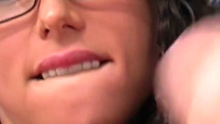 Teen Anaya Leon Is the Office Slut Secretary Caught Wanking in the Office
