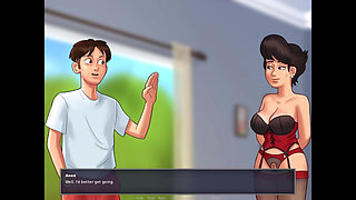 Summertime Saga Miss Dewitt & Helan & Eve Animation Collection [part 11] Nude Sex Game Play