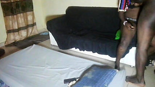 Watch How She Spins Her Loins on the Black Cock