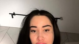 Amateur blowjob close up