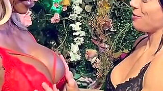 Sculpted Desire Muscle MILFs Yvette Bova and Vanessa Arizona Exchange Strap-on Fuck