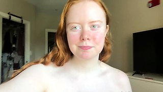 Emo teen Becka solo webcam masturbation