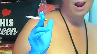 Gloves and Smoking Fetish