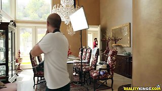 Gabbie Carter's Steamy Poolside Affair with Blonde Fire