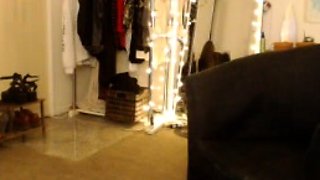 Blonde tight pussy babe has solo toy fun