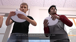 Str8 1 - College Guys Gym Locker Room