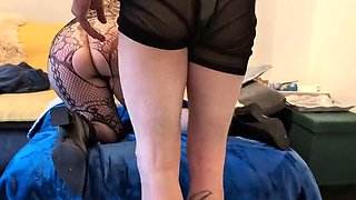 Step Mom Blowjob and Riding Teen Cock - German MILF Family Taboo