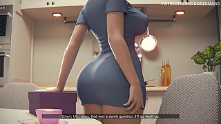 Devoted Wife I Helped My Husband Keep His Job, I Fucked His Boss - Hot MILF, creampie Pussy