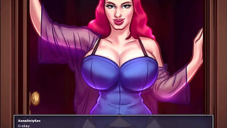 summertime saga redhead stepmom with big boob