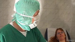 Lesbian Doctors Fuck Redhead