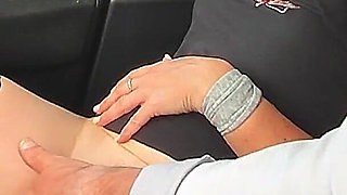 My Student Fingered His Teacher Wet Pussy Inside Car on Our Way Home From College - Misscreamy