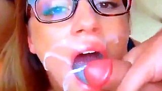 Finnish Cumslut JenKowski Bukkake