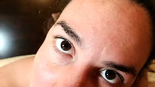 Giggling Blowjob Babe Wants More