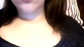 Big Natural Chilean Breasts on Webcam
