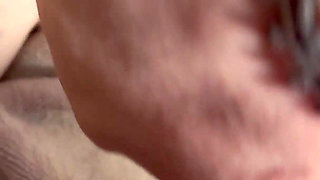 Amateur Wife Sucks off Hubby’s Friend, Takes Load on Tongue