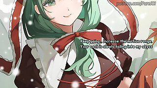 Test your cock's endurance with Touhou Project's girls! (JOI)