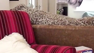 Horny skinny teen Jasmine Lou gets fucked hard by tattooed man