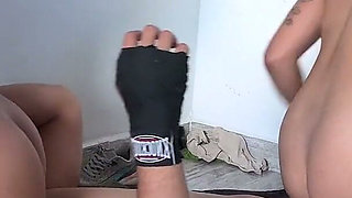 Impregnating My Wife and Her Best Friend After Boxing