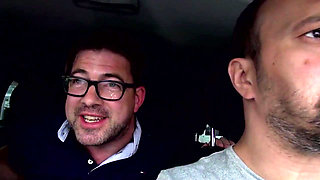 Lilly Fox Double Penetration Car Fuck Threesome