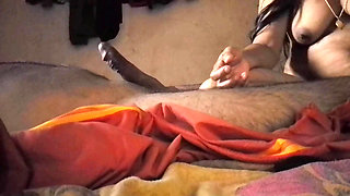 Indian village girl having sex with her husband at home
