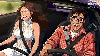 Feel the thrill -TAARZAN (The Ghost Car) become a sex party car for Raj & Priya