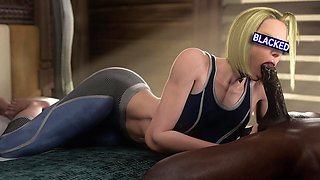 Slut Gives Intense Deepthroat Blowjob, Swallows Cum During Hard Rough Sex with Thirsty Ass Craving Pleasure