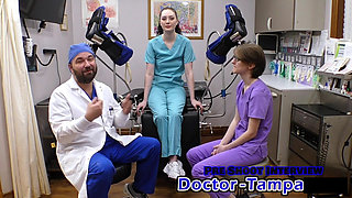 Dr Tampa - Luci Starr's 1st Gyno Exam