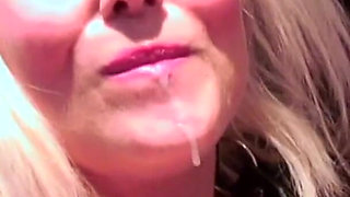 Blonde Big Tits MILF and Teen Cum Slut Tamara Grace Get Fucked in an Amateur Gangbang Swinger Party
