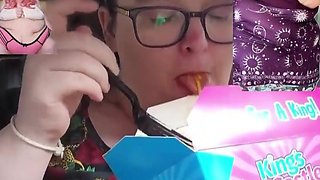 SSBBW Indulges in a Tasty Treat