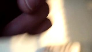 American Amateur Misty's Oral Creampie in Burgundy Sweats