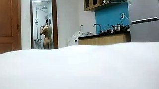 Amateur couple hidden cam