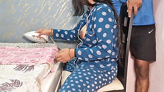 Big Boobs Indian MILF Gets Pussy Fucked by Step Son – Desi Homemade Sex
