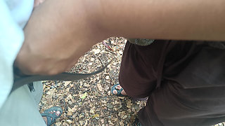Housewife Outdoor Sucking Cock