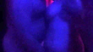 Hardcore BDSM Gangbang. Men Fuck Woman Tied to Chains and Bed.gangbang.