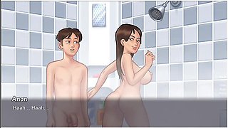 Pov: Stepmom Acts Casual, But Her Eyes Tell Another Story.(18+) With Car Toon