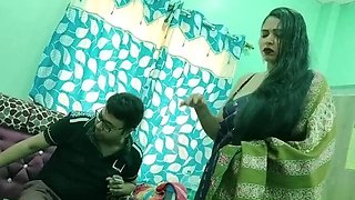 Puja Sarkar's Big Tits Bhabhi Gets a Face Fuck Massage in HD